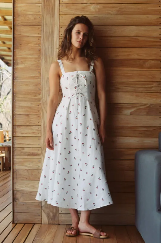 The Liza Dress | Blanc Rose sold by Christy Dawn