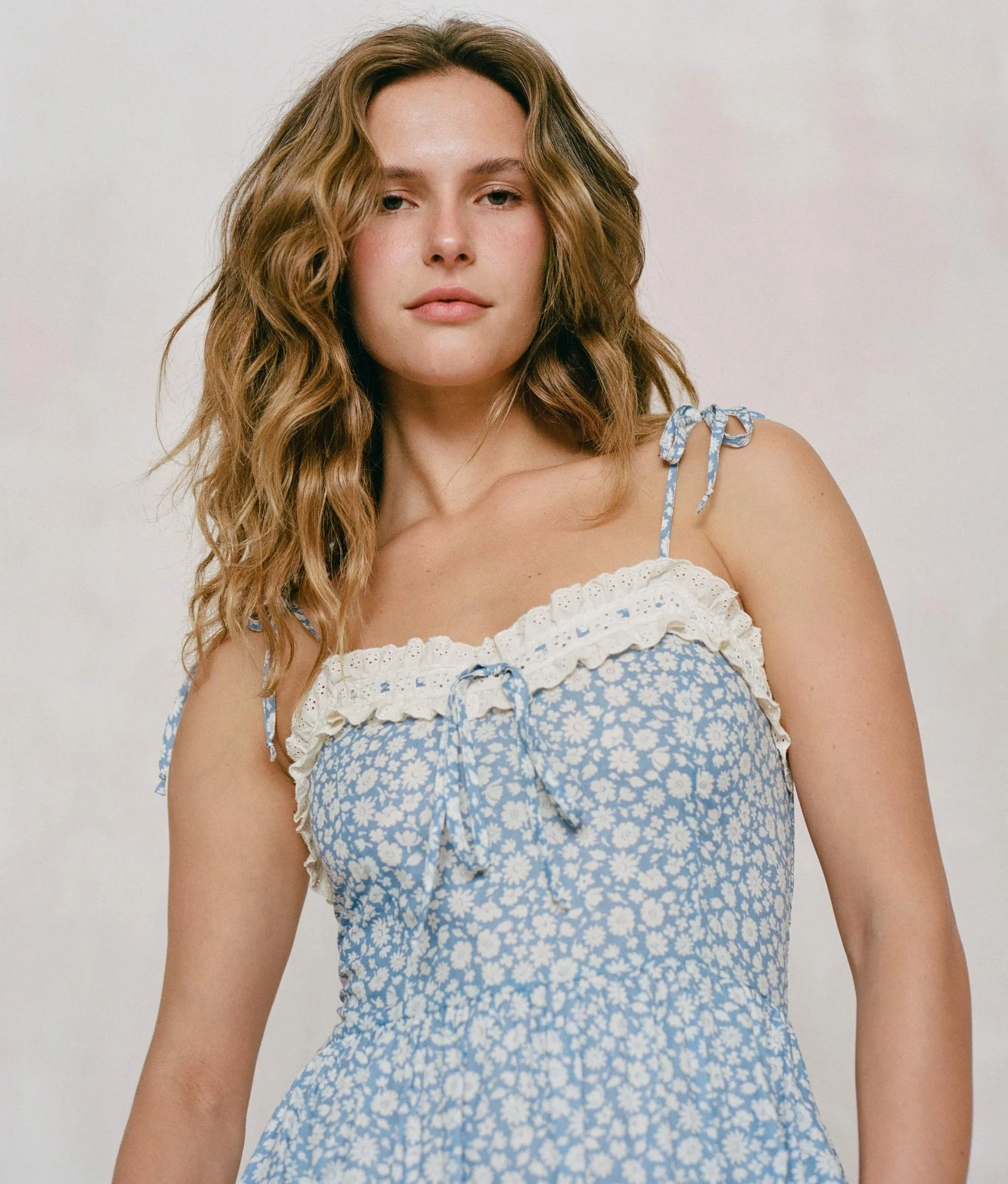 The Emma Dress | Blue Calendula sold by Christy Dawn product image thumbnail 3