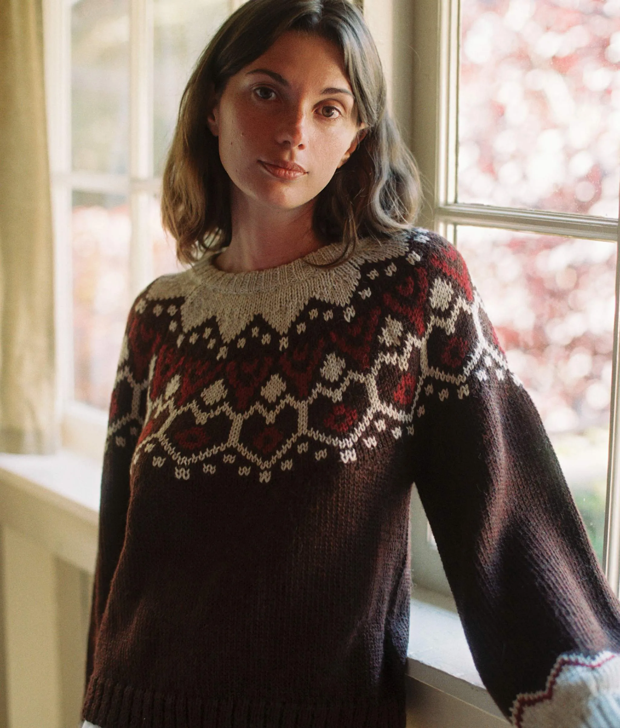 The Francesca Sweater | Umber sold by Christy Dawn product image thumbnail 5
