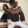 The Francesca Sweater | Umber sold by Christy Dawn