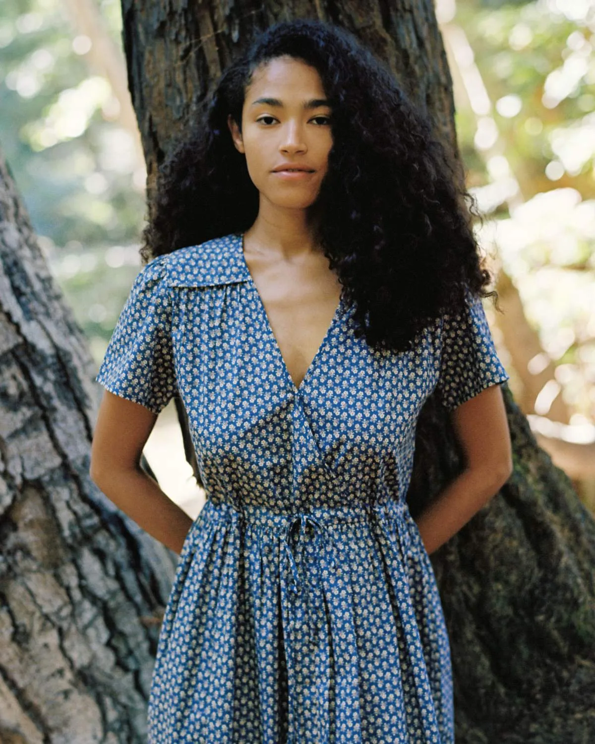 The Dawn Dress Petites | Aster Indigo sold by Christy Dawn