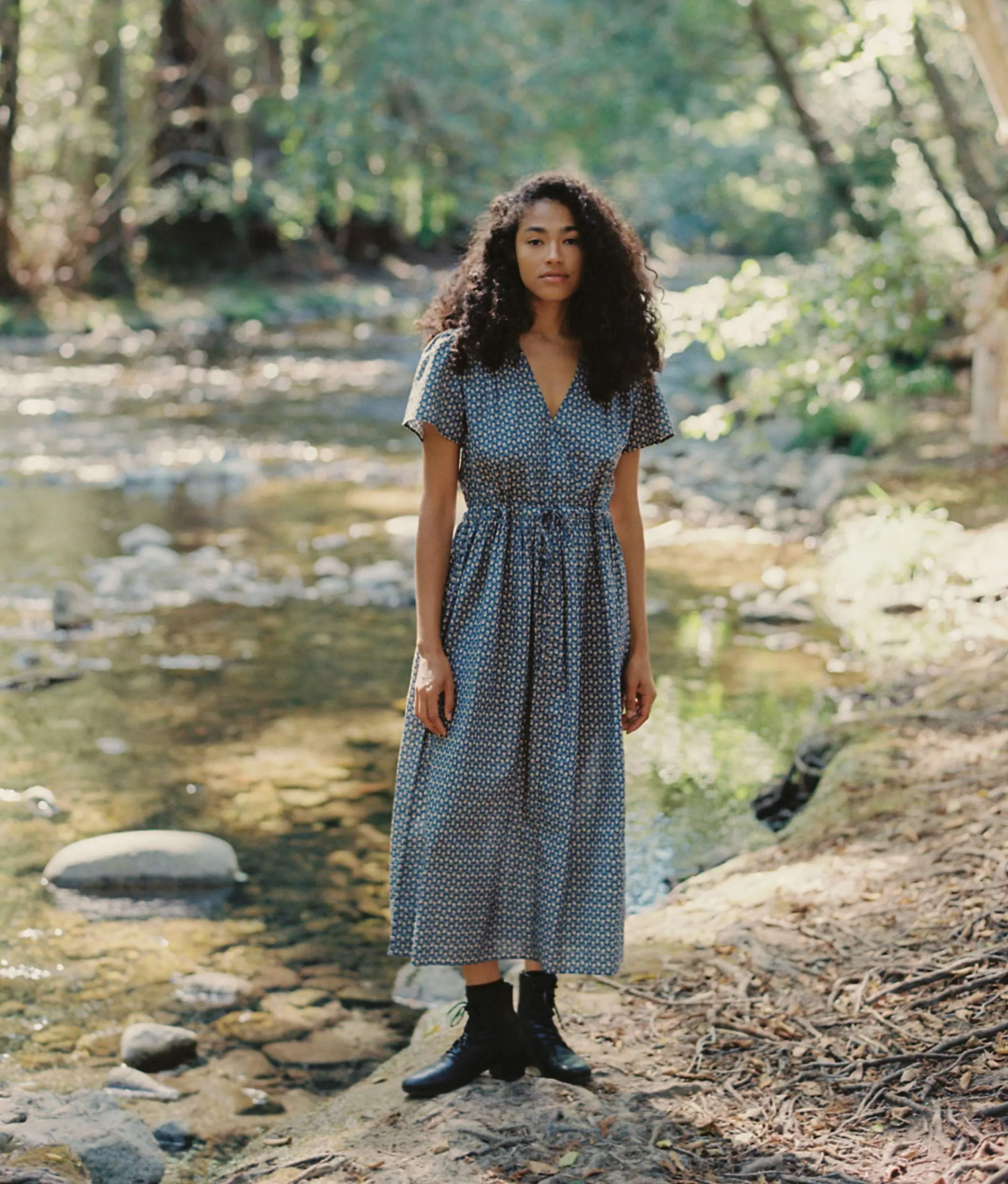 The Dawn Dress Petites | Aster Indigo sold by Christy Dawn product image thumbnail 2