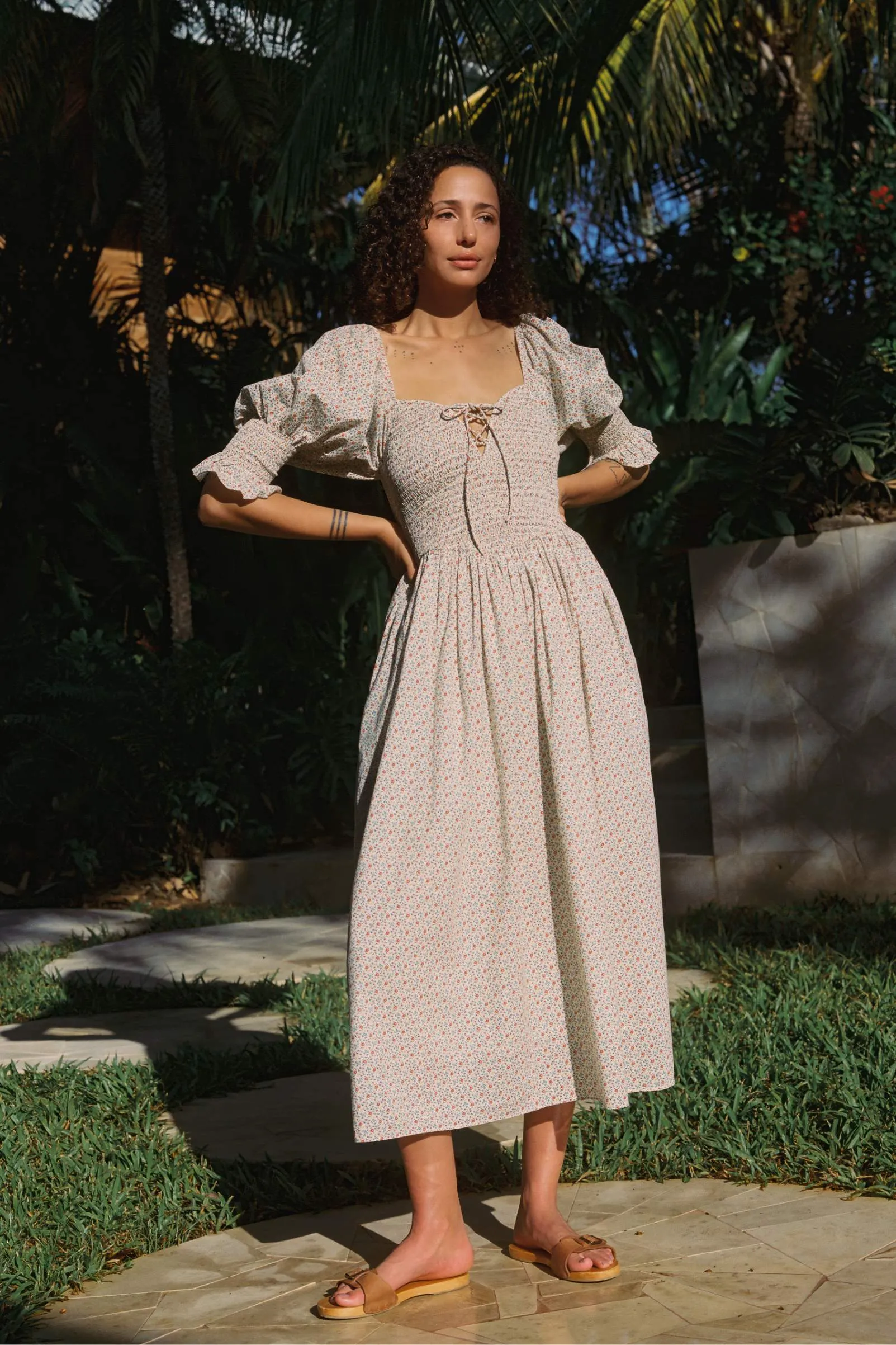 The Madison Dress | Essence Cream sold by Christy Dawn product image thumbnail 4