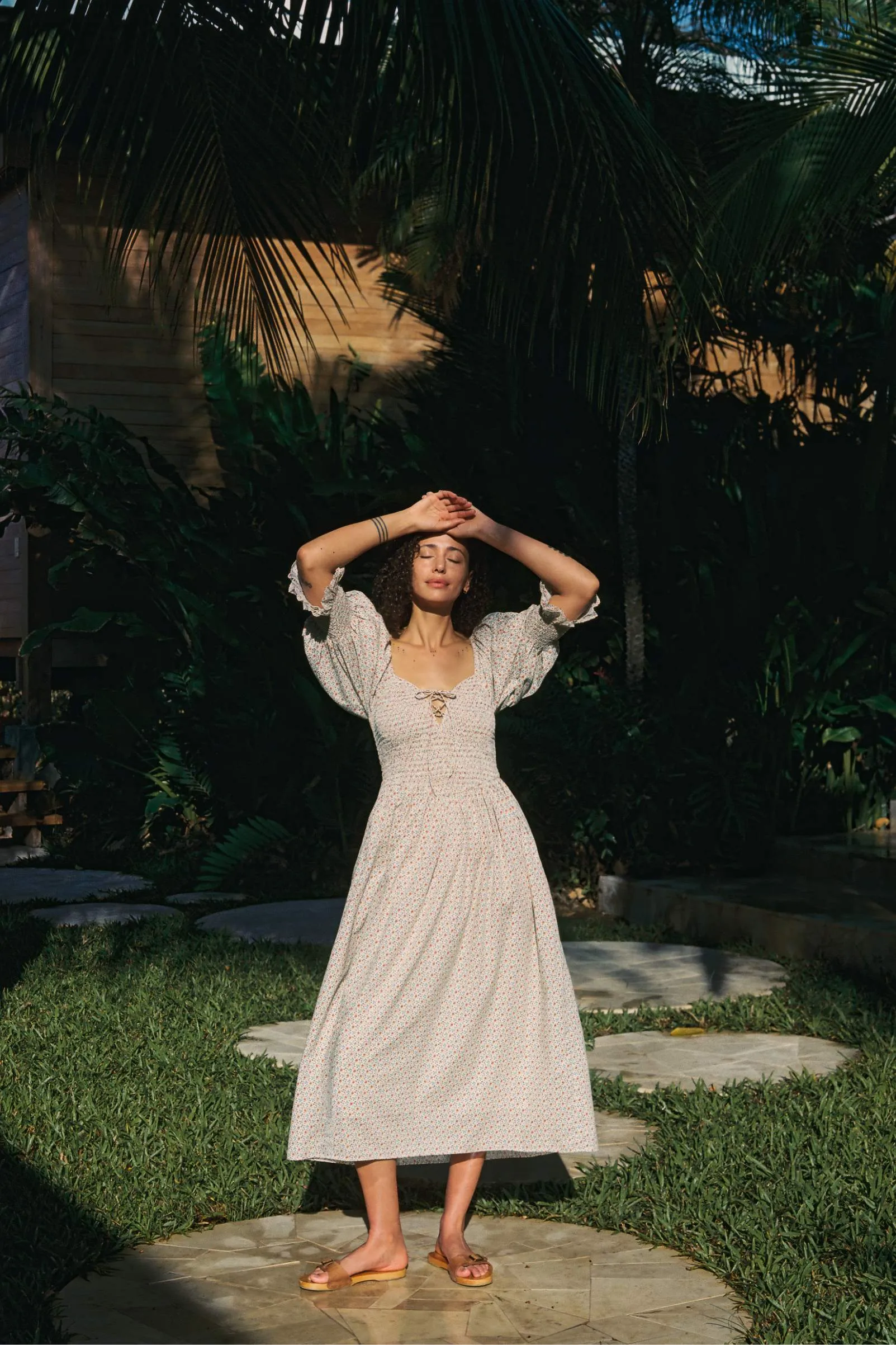 The Madison Dress | Essence Cream sold by Christy Dawn product image thumbnail 5