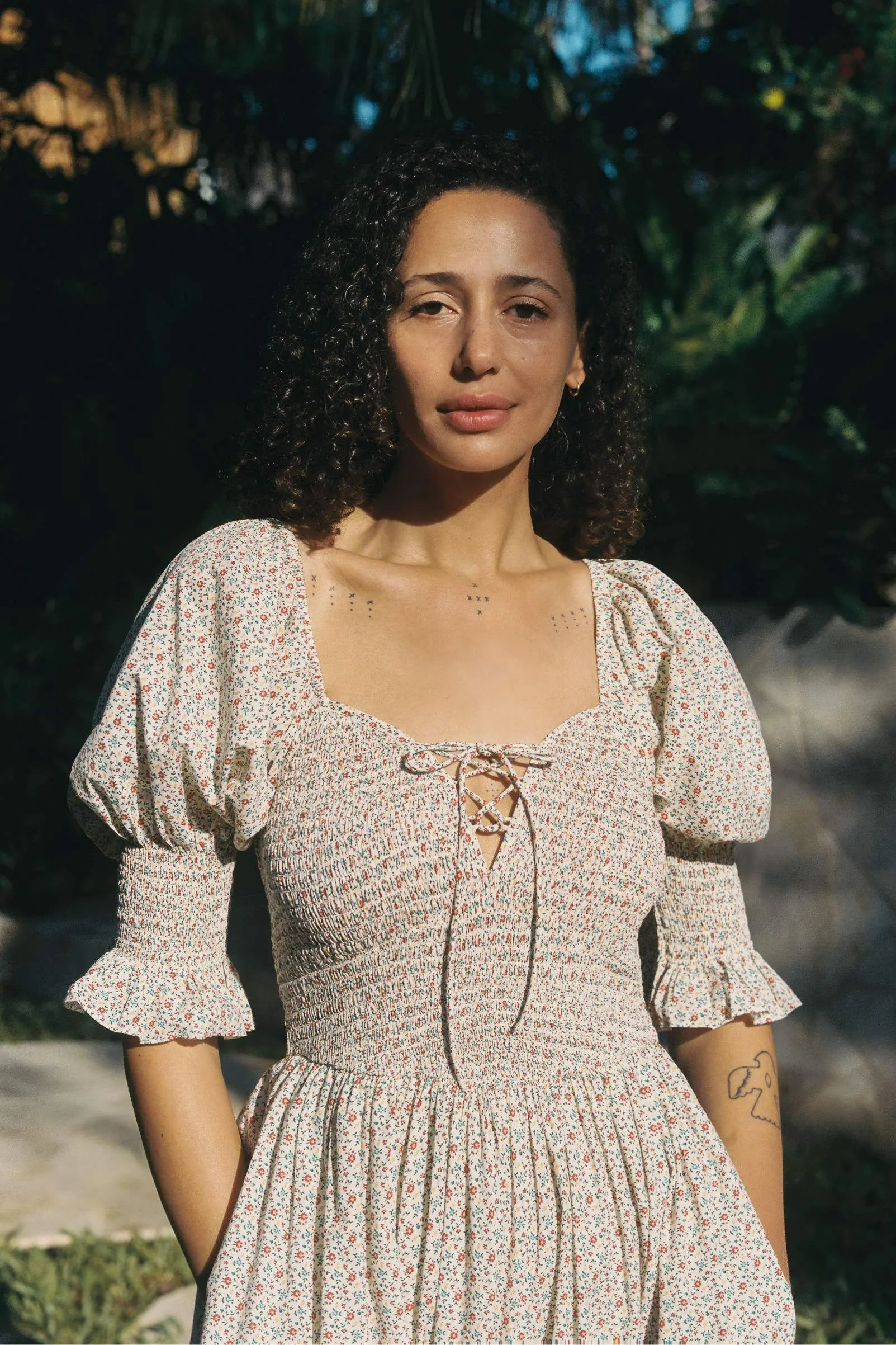 The Madison Dress | Essence Cream sold by Christy Dawn product image thumbnail 2