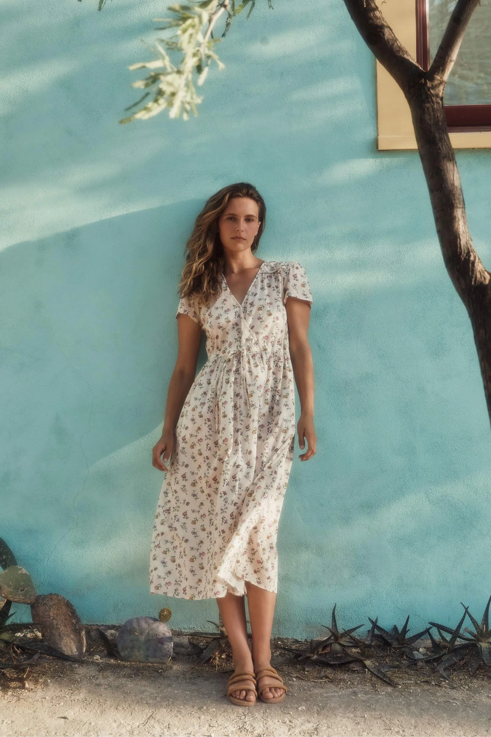 The Dawn Dress | Cream Garden sold by Christy Dawn