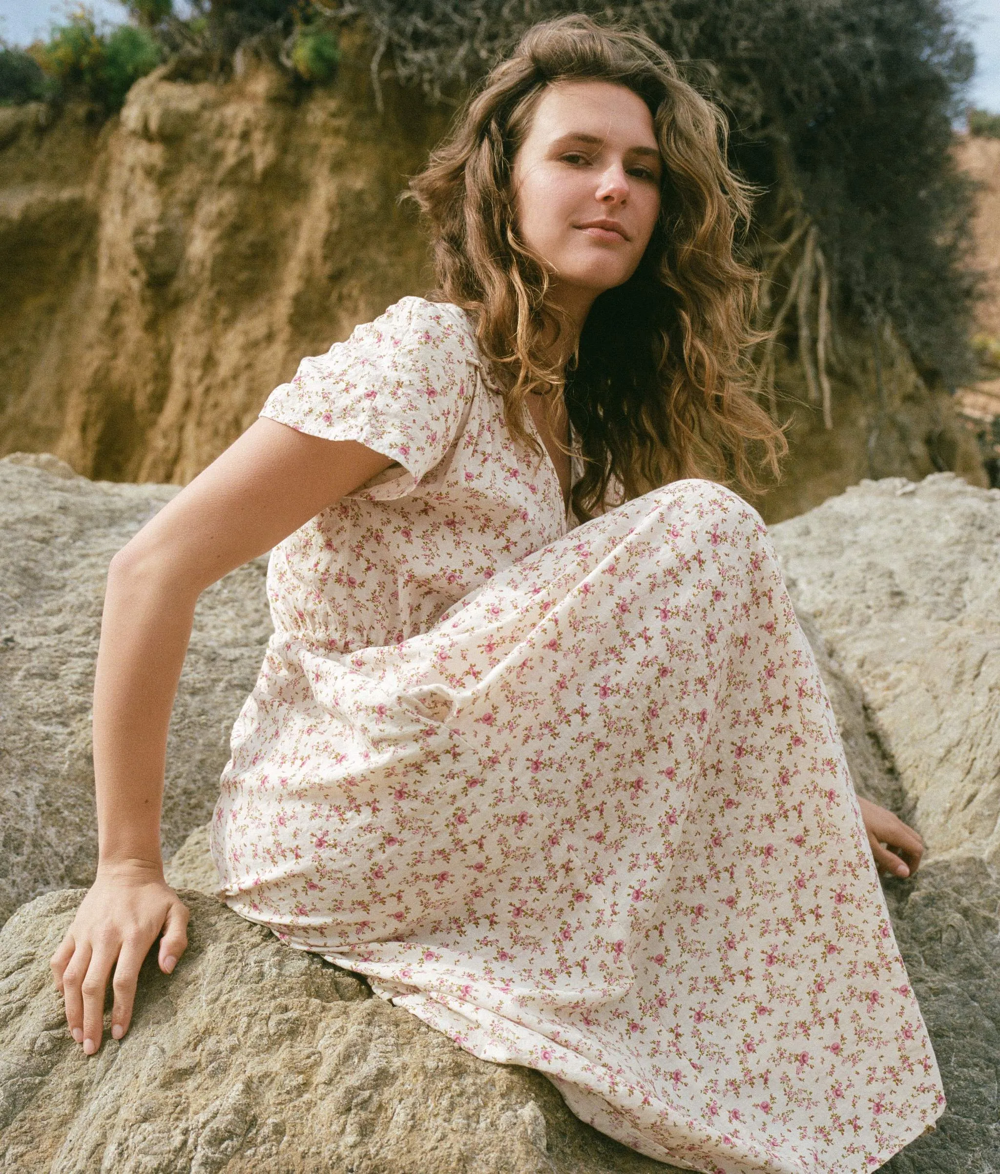 The Dawn Dress Petites | Tea Rose sold by Christy Dawn product image thumbnail 2