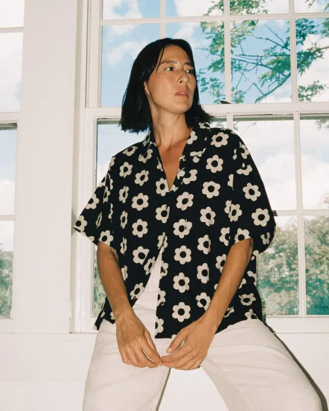 The Skylar Top | Noir Daisy sold by Christy Dawn