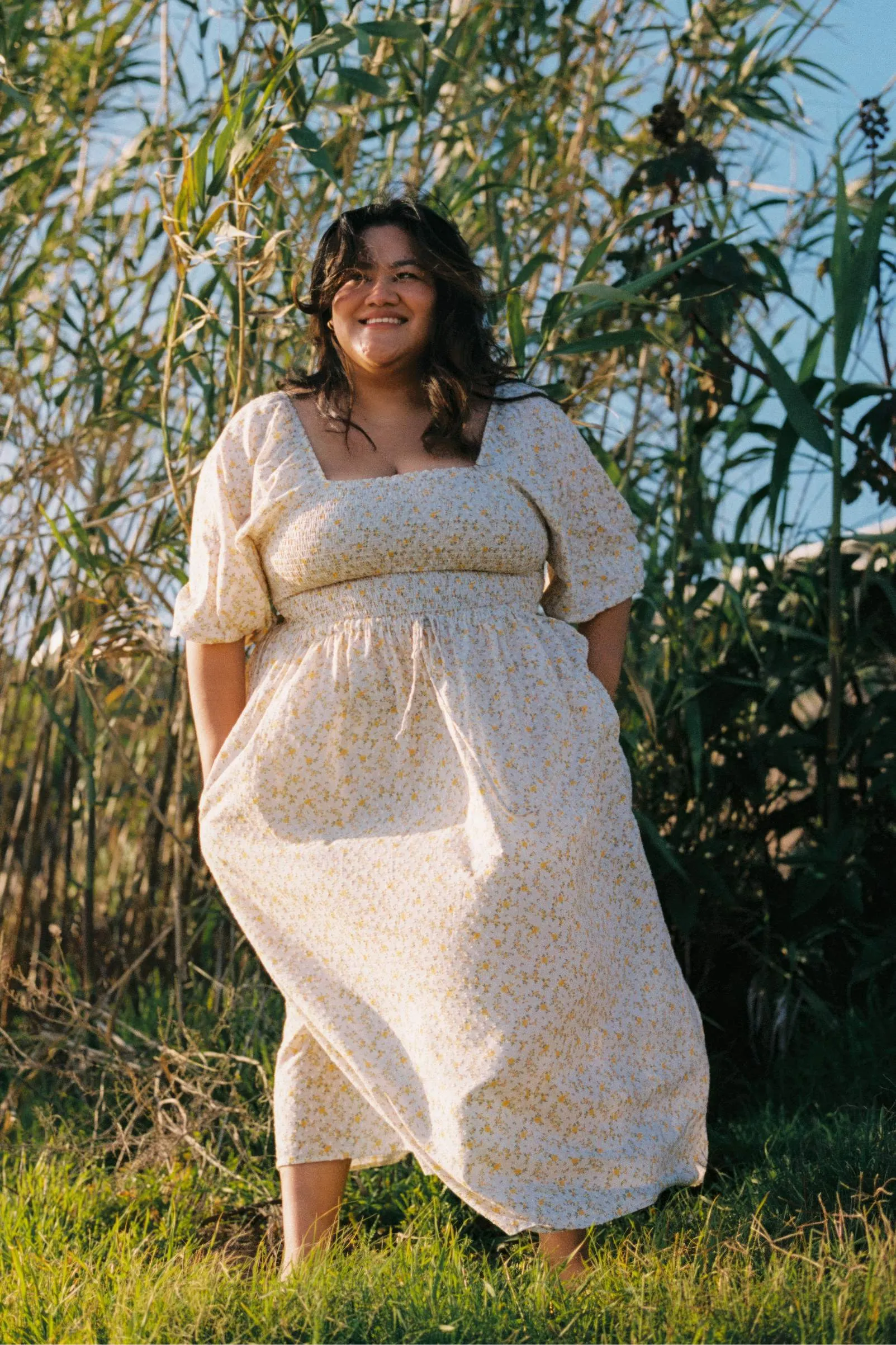 The Katrina Dress Extended | Sun Spray sold by Christy Dawn product image thumbnail 3