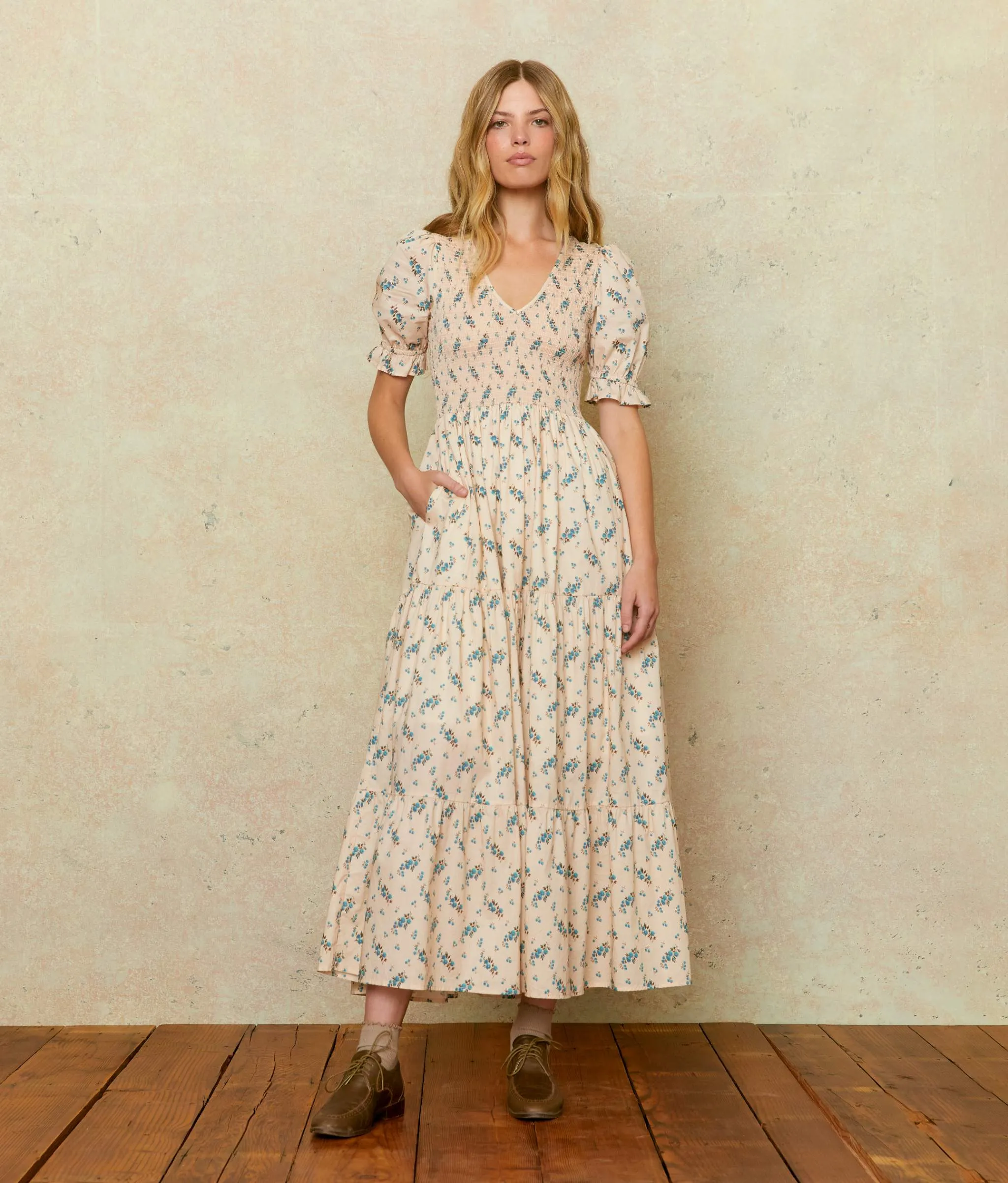 The Brooklyn Dress | Mums Ditsy Cream sold by Christy Dawn product image thumbnail 3