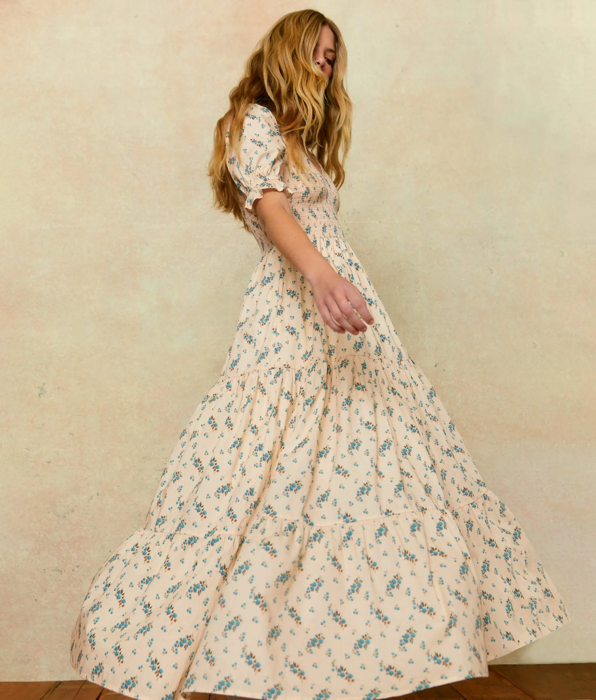 The Brooklyn Dress | Mums Ditsy Cream sold by Christy Dawn product image thumbnail 4