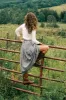 The Rhoda Skirt | Slate Gingham sold by Christy Dawn