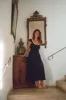 The Kelly Dress | Black Aster Garden sold by Christy Dawn