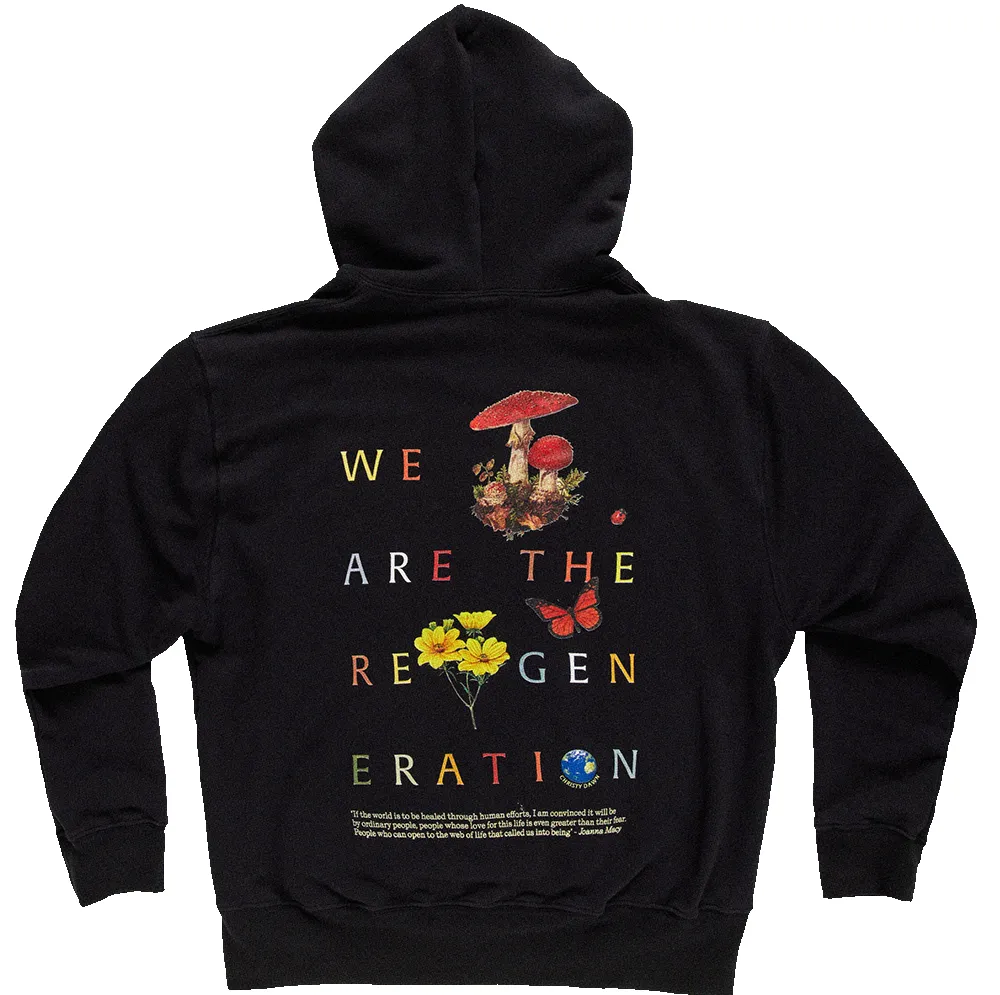 Regeneration Hoodie | Black Rainbow sold by Christy Dawn product image thumbnail 2
