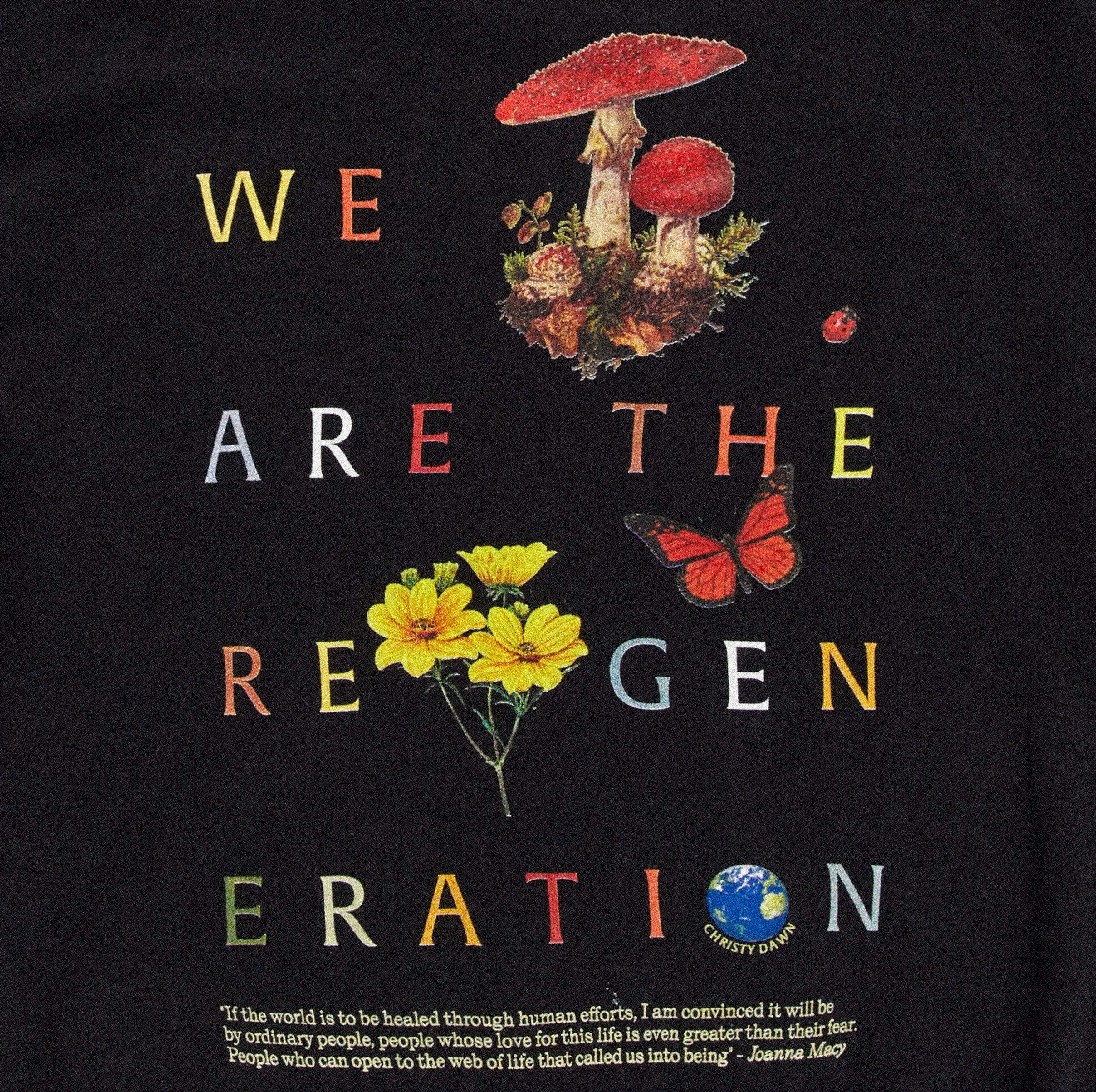 Regeneration Hoodie | Black Rainbow sold by Christy Dawn product image thumbnail 4