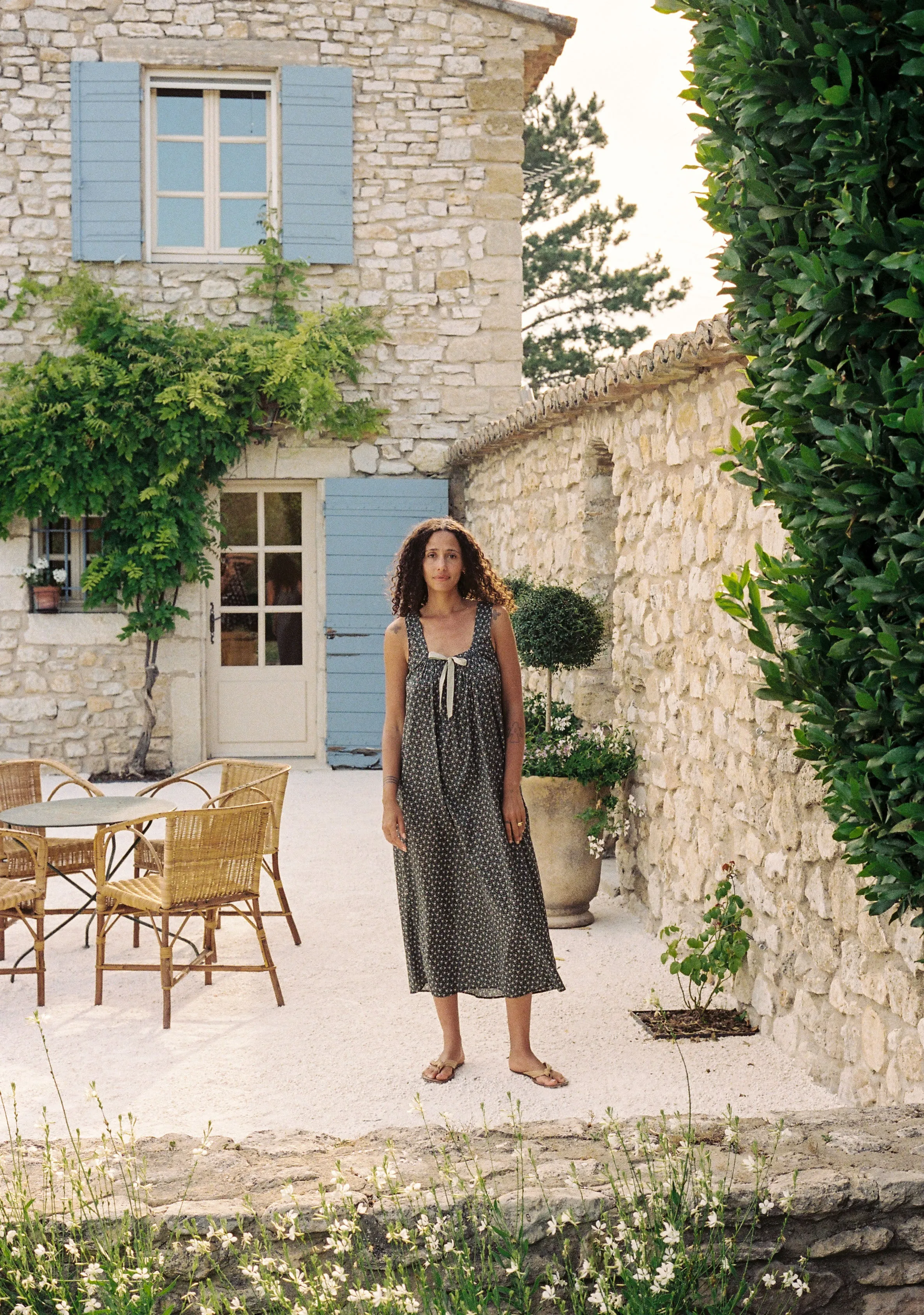 The Muriel Dress | Night Strawberry sold by Christy Dawn product image thumbnail 2