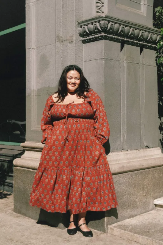 The Jennica Dress Extended | Sienna Sunflower sold by Christy Dawn