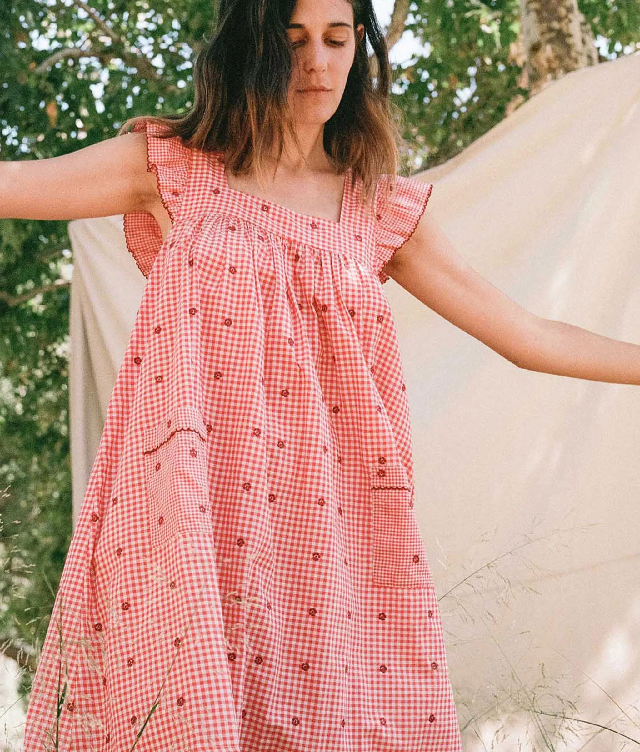 The Bennet Dress | Ruby Picnic sold by Christy Dawn product image thumbnail 2