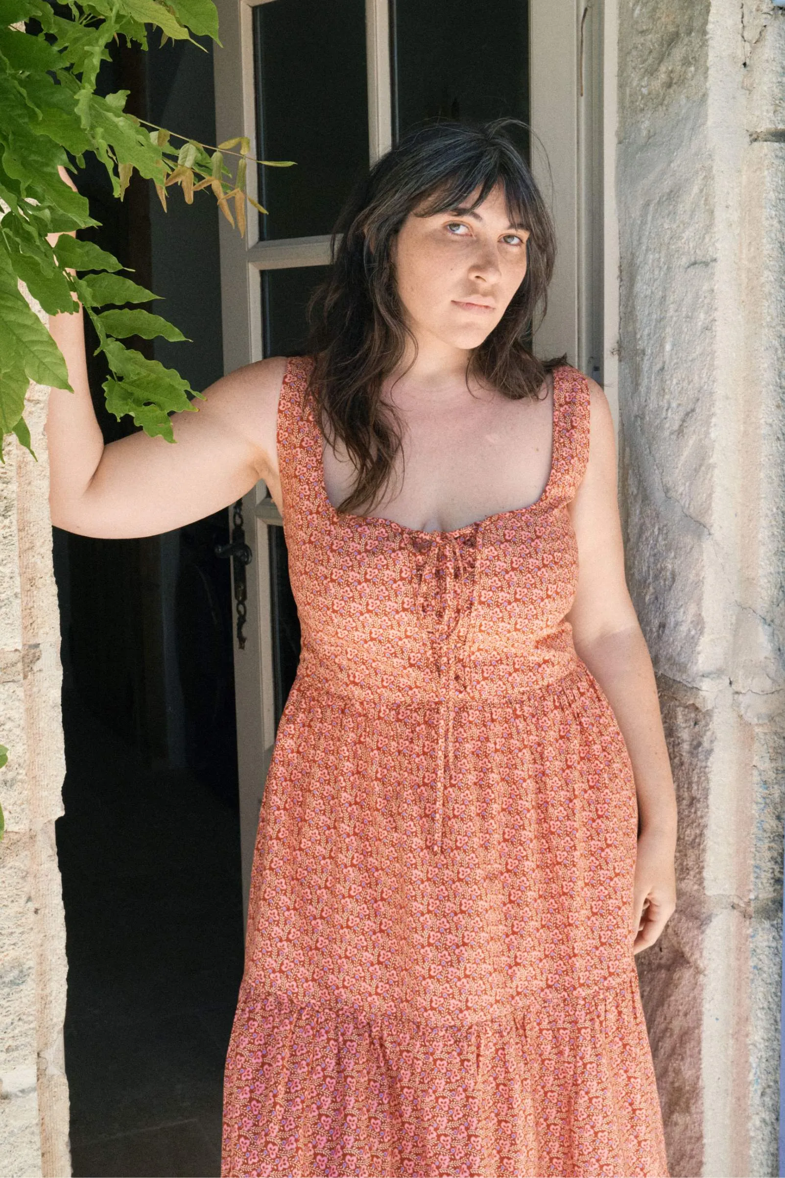 The Adele Dress Extended | Vermillion Vine sold by Christy Dawn product image thumbnail 4