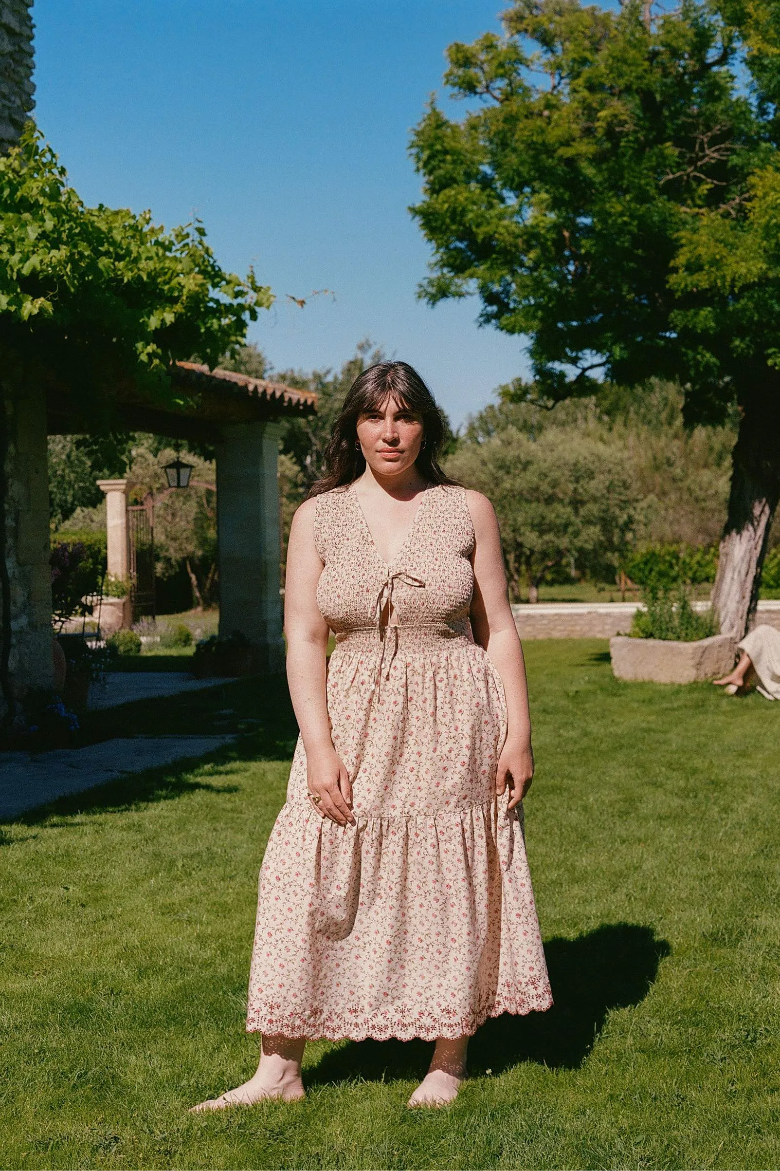 The Mika Dress Extended | Summer Trellis sold by Christy Dawn product image thumbnail 3