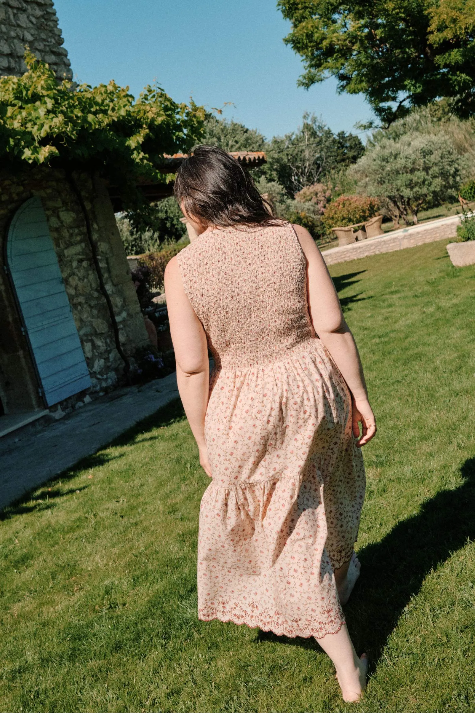 The Mika Dress Extended | Summer Trellis sold by Christy Dawn product image thumbnail 2