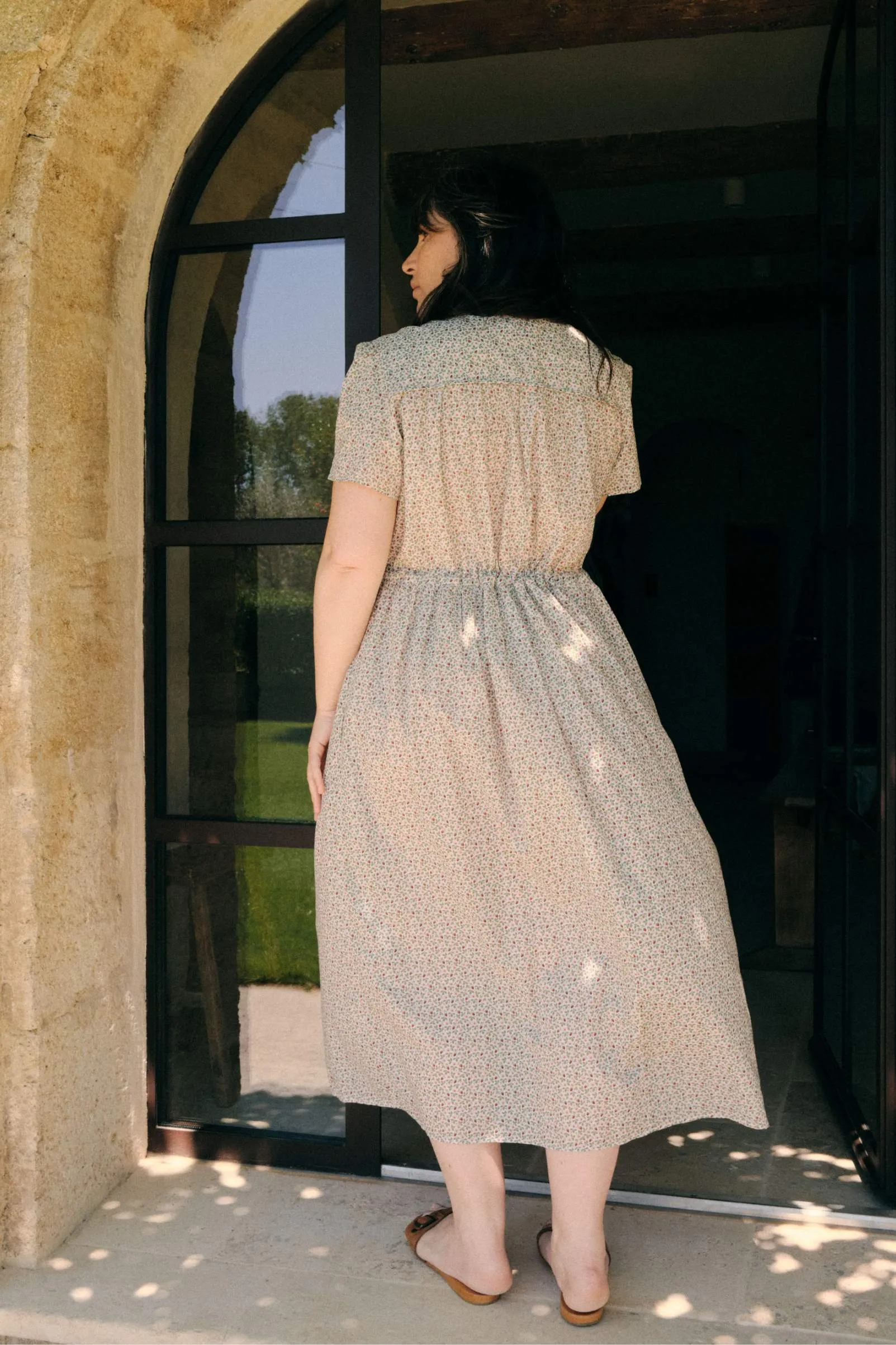 The Dawn Dress Extended | Creme Strawberry sold by Christy Dawn product image thumbnail 3