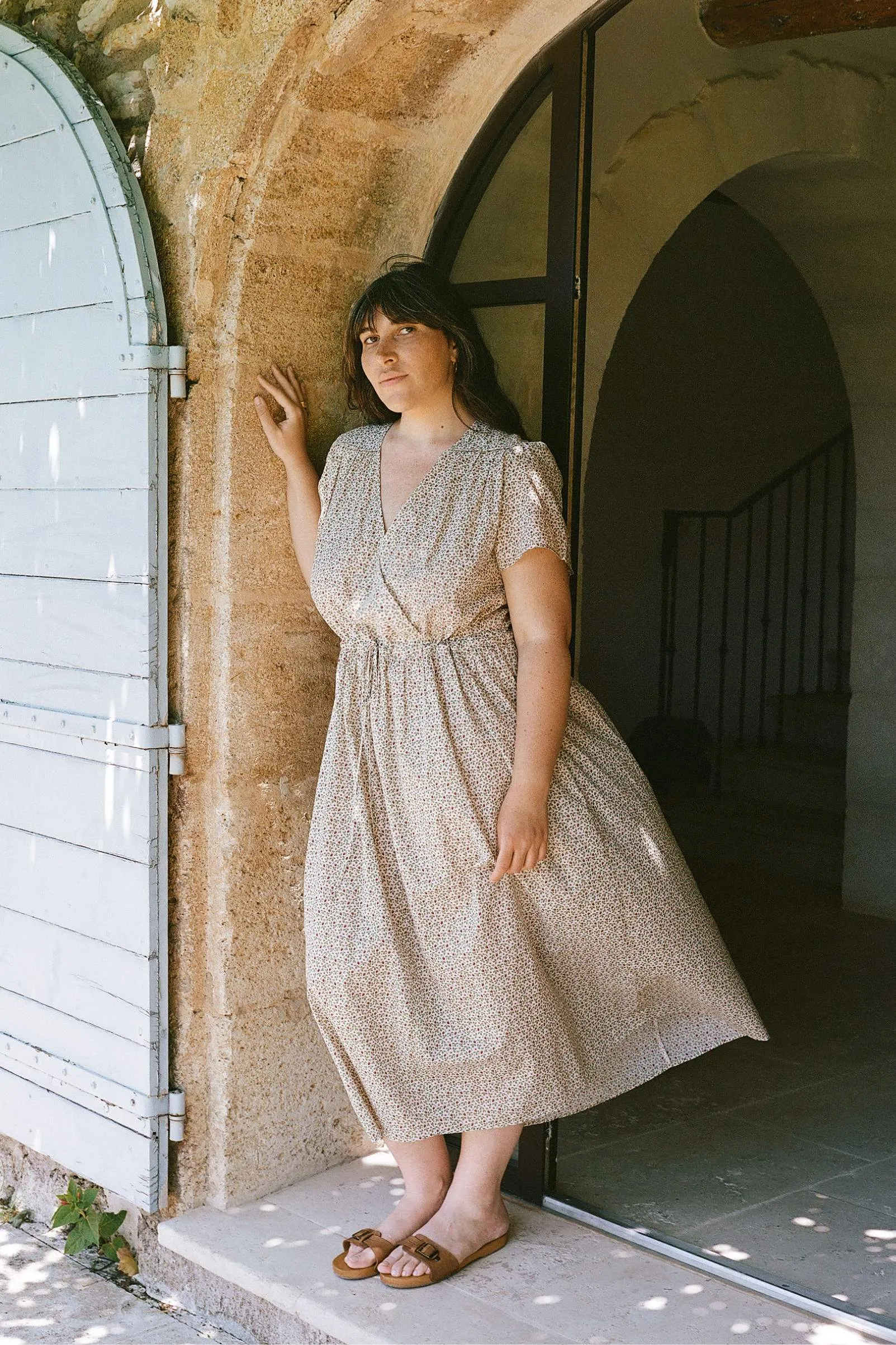 The Dawn Dress Extended | Creme Strawberry sold by Christy Dawn product image thumbnail 2