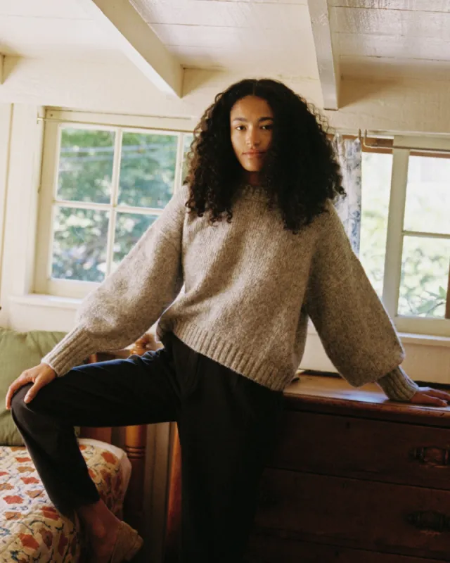 The Jane Sweater | Dove sold by Christy Dawn