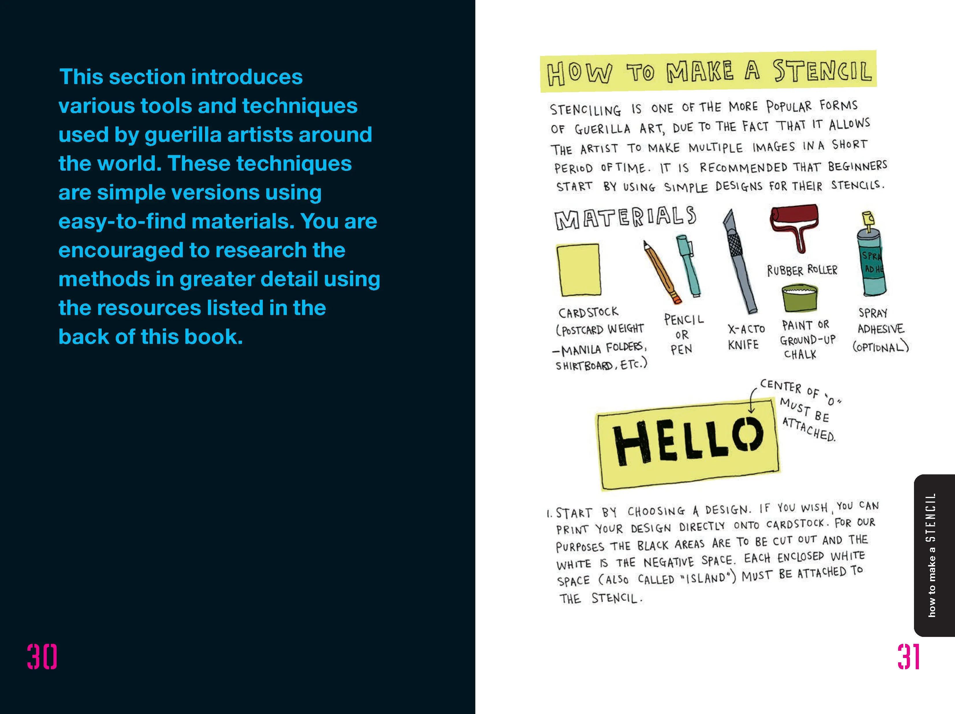 Guerilla Art Guide sold by Chronicle Books product image thumbnail 5