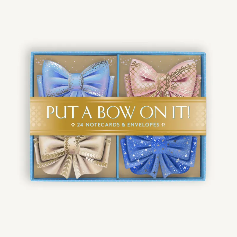 Put a Bow on It! Notes sold by Chronicle Books