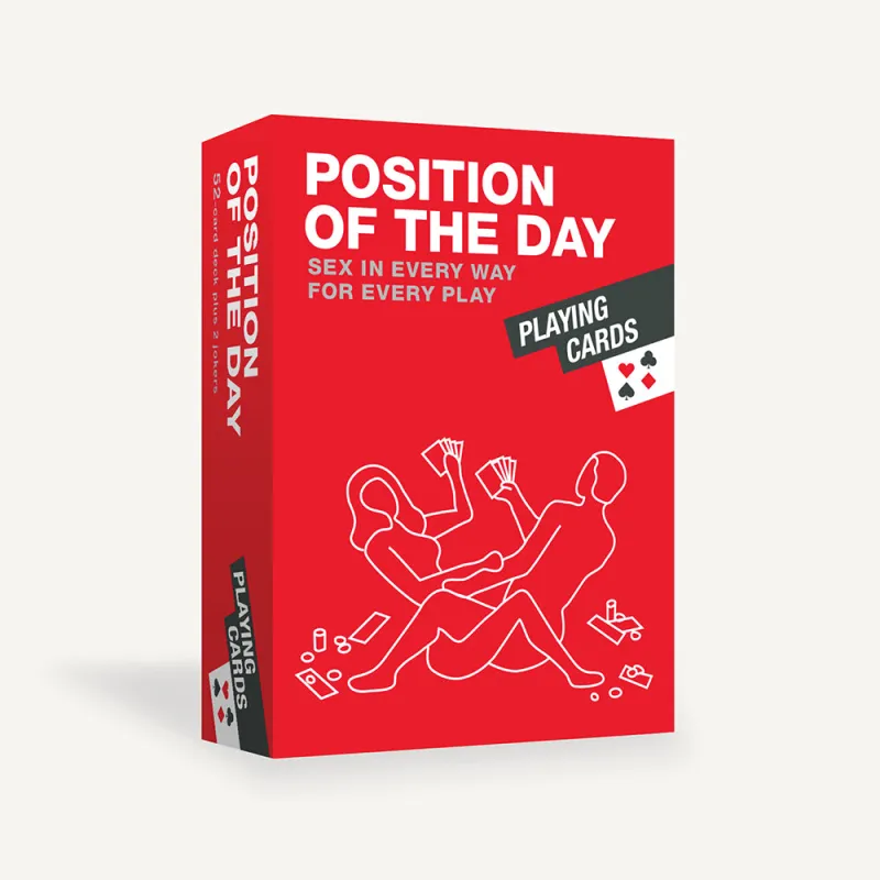 Position of the Day Playing Cards sold by Chronicle Books
