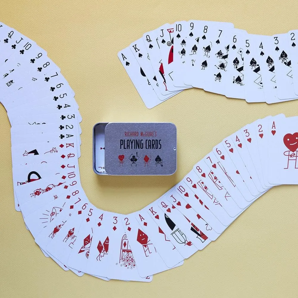 Richard McGuire's Playing Cards sold by Chronicle Books product image thumbnail 2