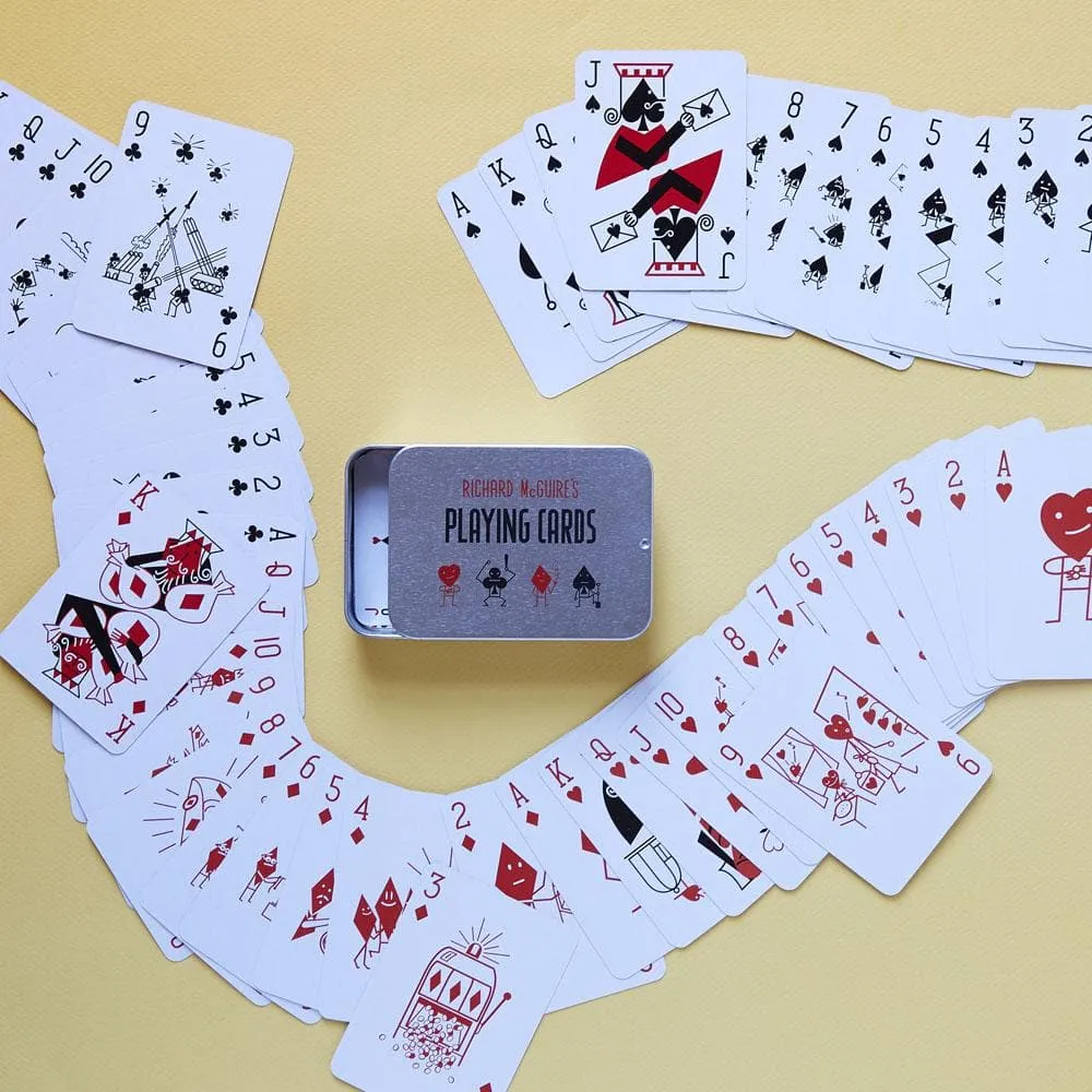 Richard McGuire's Playing Cards sold by Chronicle Books product image thumbnail 3