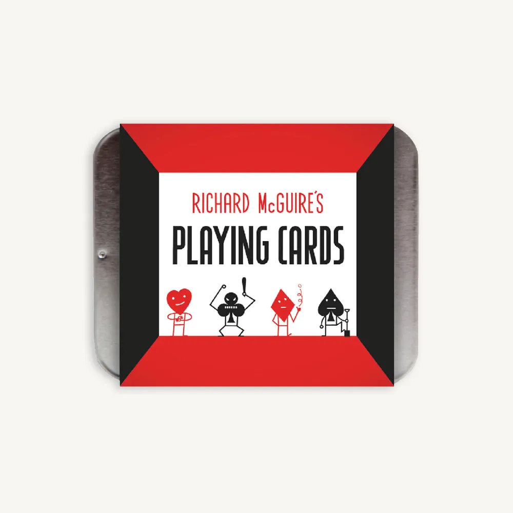 Richard McGuire's Playing Cards sold by Chronicle Books