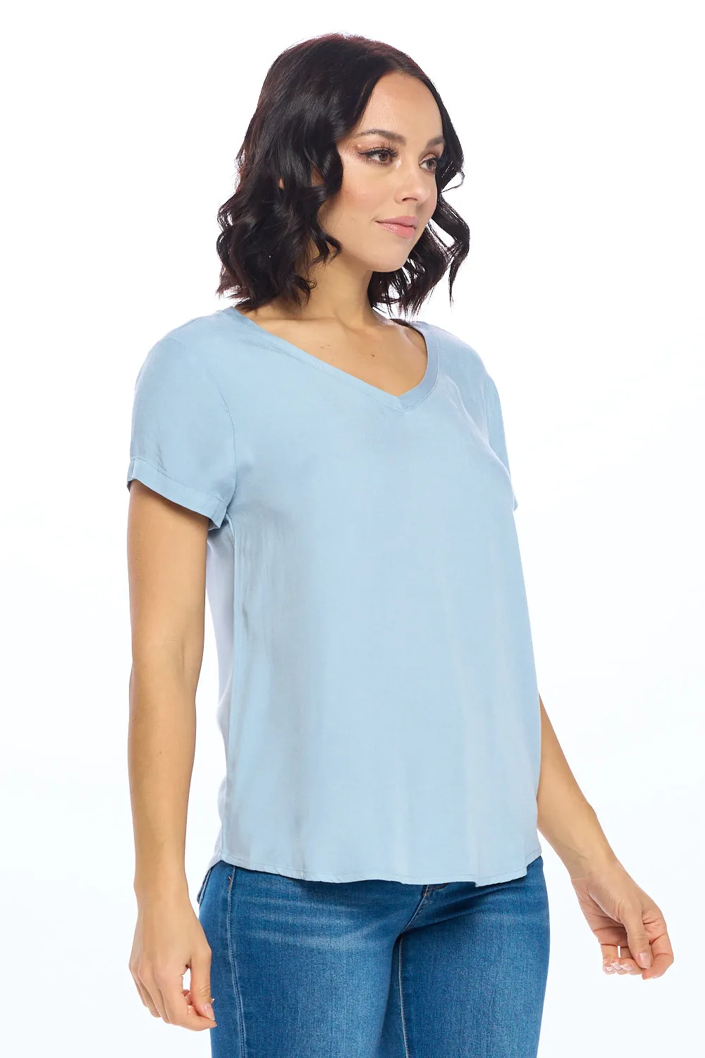 Ci Sono Essential V-Neck Tee sold by Ci Sono product image thumbnail 4