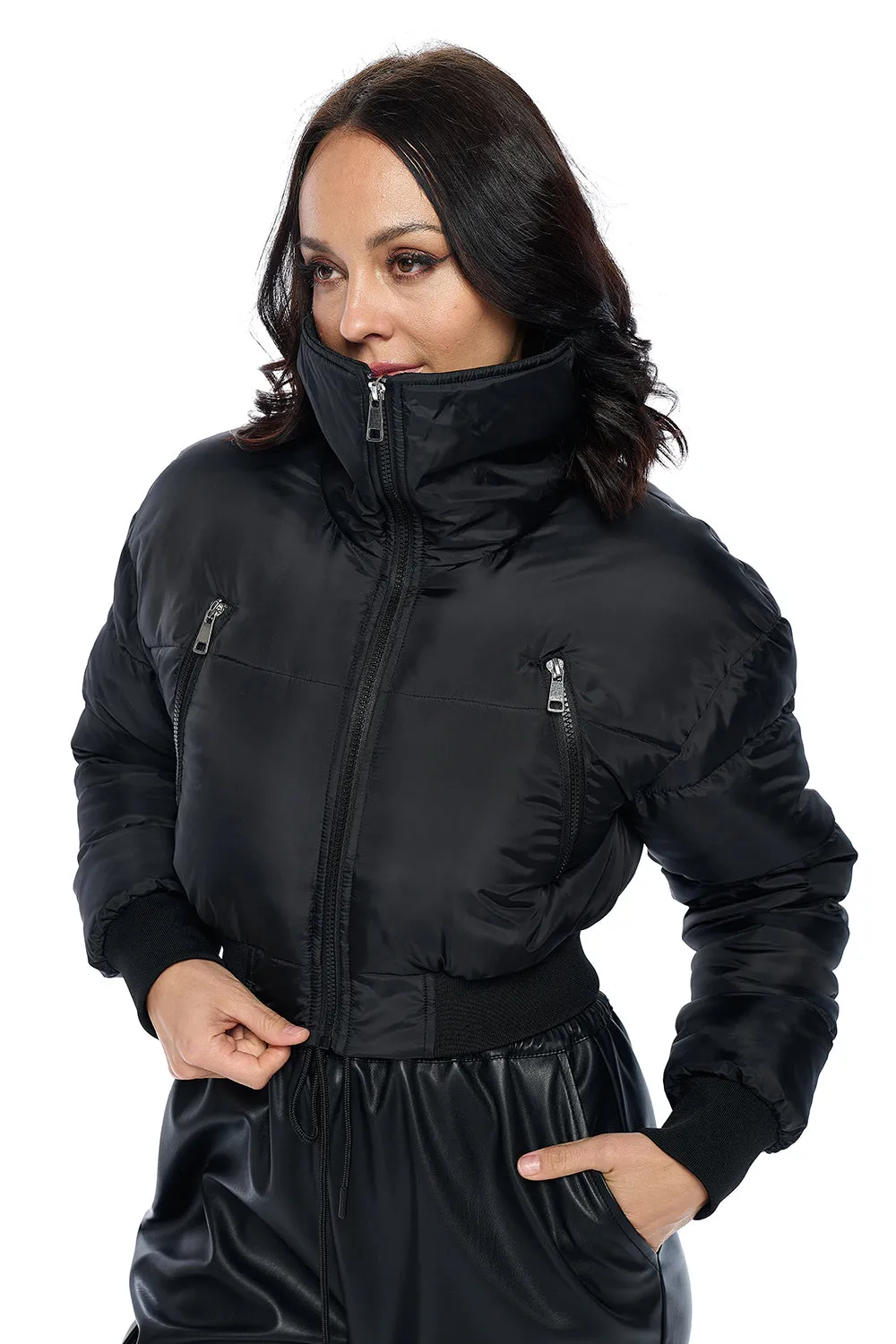 CI Sono Cuddle Cloud Cropped Puffer sold by Ci Sono