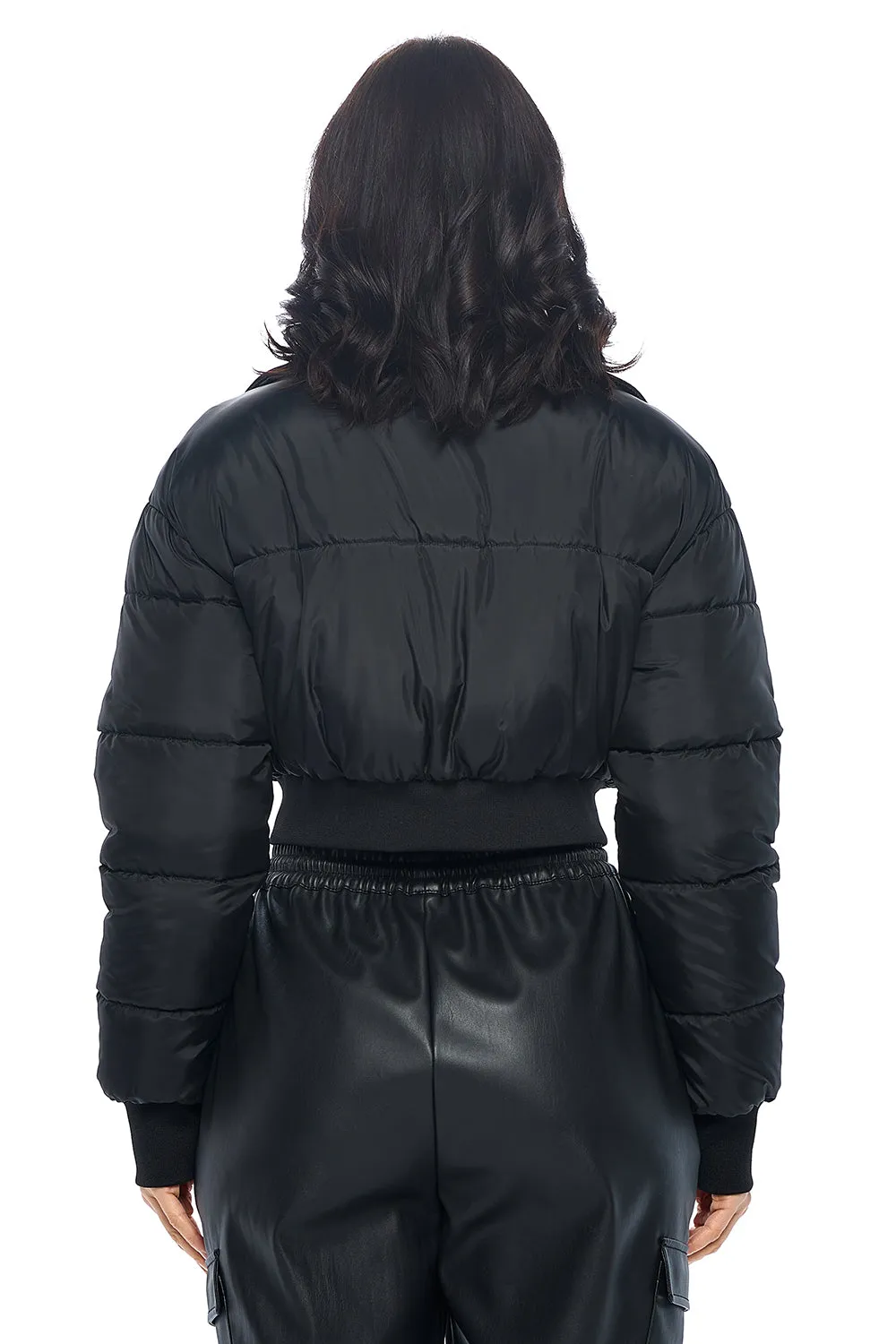 CI Sono Cuddle Cloud Cropped Puffer sold by Ci Sono product image thumbnail 5