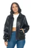 CI Sono Edgy Faux Leather Jacket sold by Ci Sono
