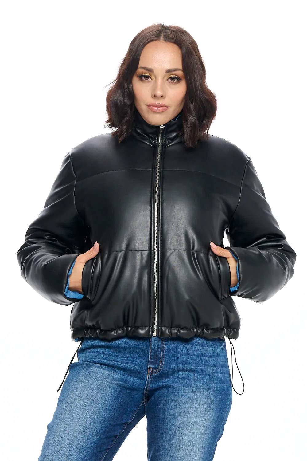 Reversible Quilted Jacket sold by Ci Sono product image thumbnail 2