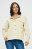 Corduroy Comfort Shacket sold by Ci Sono