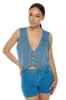 Embellished Denim Vest sold by Ci Sono
