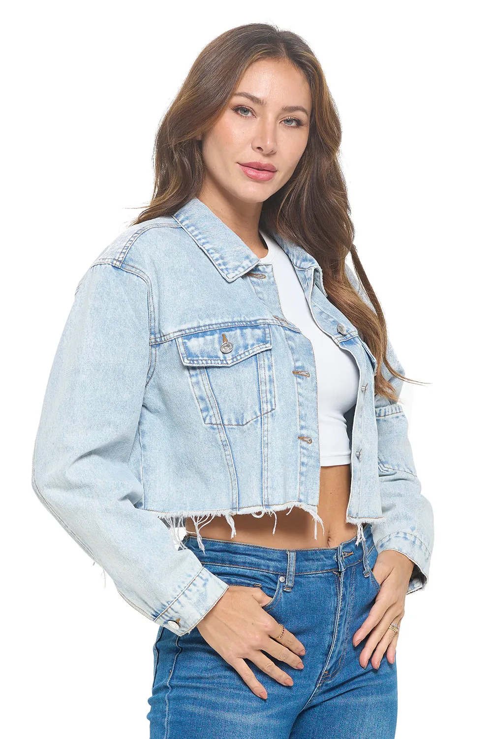 Casual Denim Jacket sold by Ci Sono
