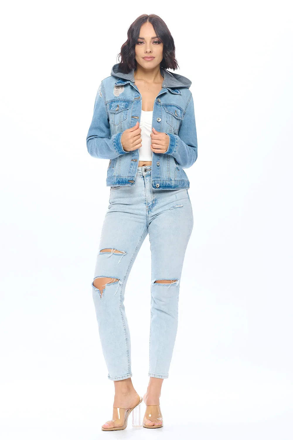 Relaxed Fit Denim Jacket sold by Ci Sono product image thumbnail 4