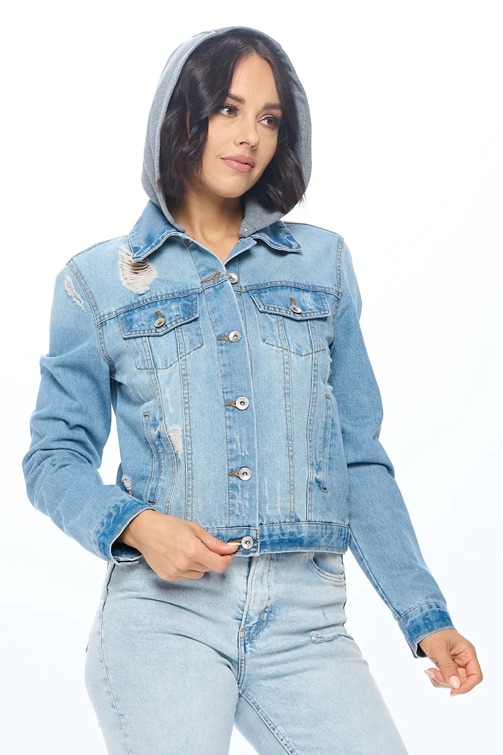 Relaxed Fit Denim Jacket sold by Ci Sono product image thumbnail 2