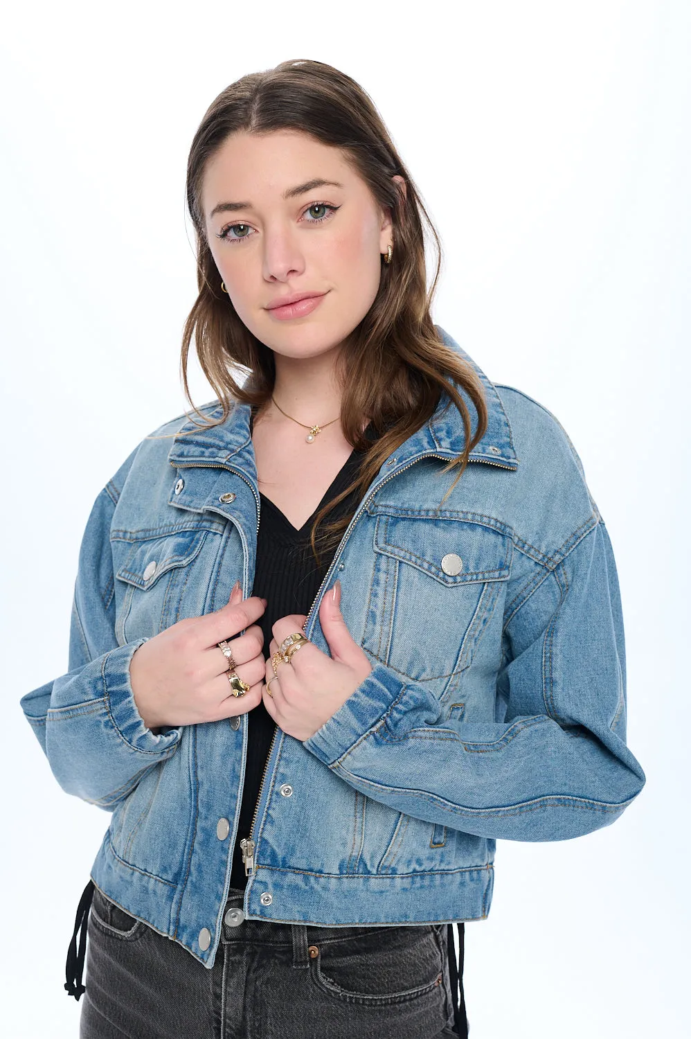 Lightweight Denim Jacket sold by Ci Sono