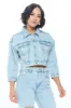 Studded Denim Jacket sold by Ci Sono
