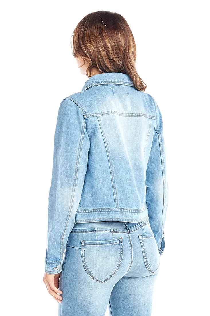 Timeless Classic Denim Jacket sold by Ci Sono product image thumbnail 3