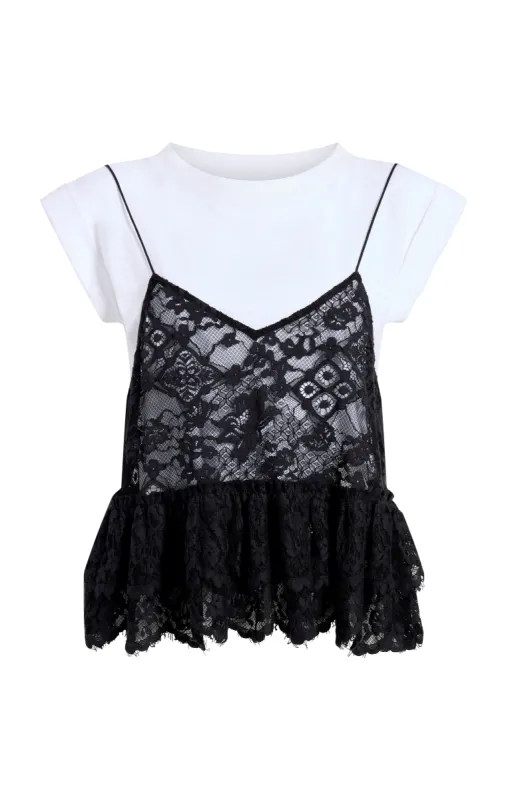 Lace Samantha Top sold by cinq a sept