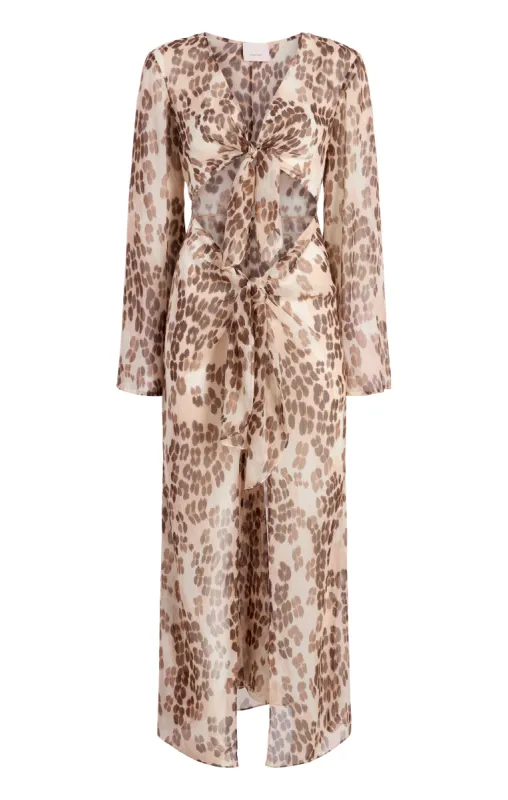 Leopard Talita Coverup sold by cinq a sept