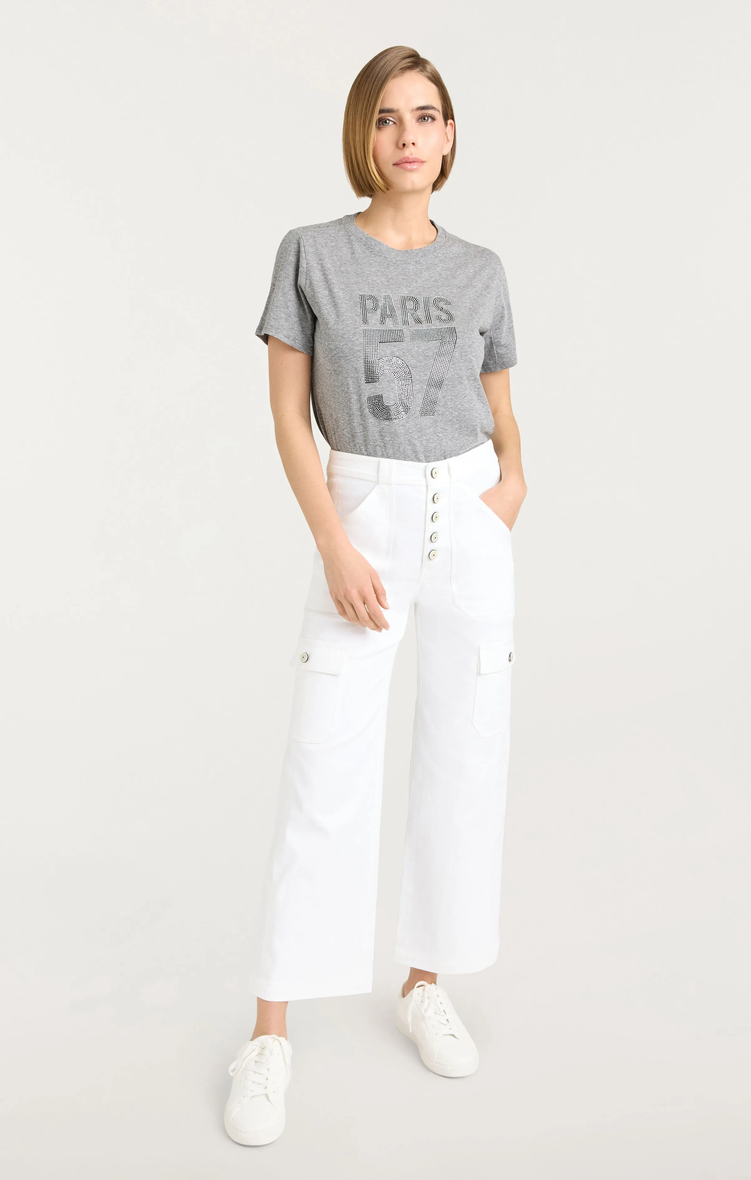 Rhinestone Paris 57 Tee sold by cinq a sept product image thumbnail 2